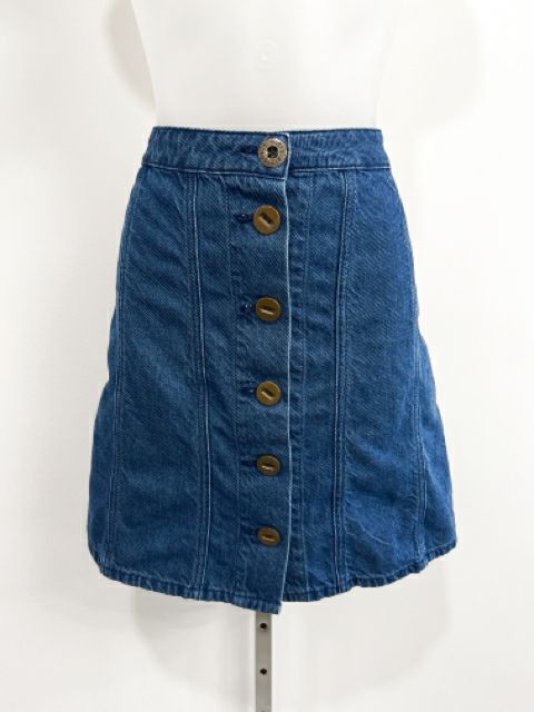 Pilcro and the Letterpress Size Small Denim Skirt