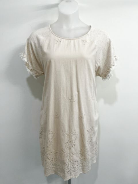 Umgee Size Large Oatmeal Dress