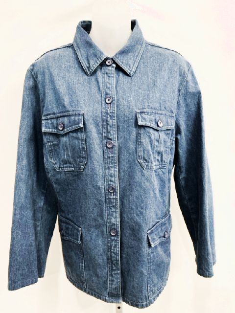 Talbots Size Large Denim Jacket