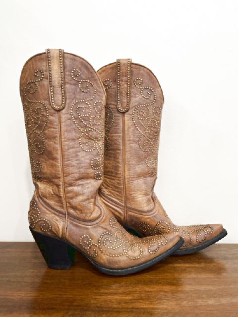 Old Gringo Size 7 Tan Shoes