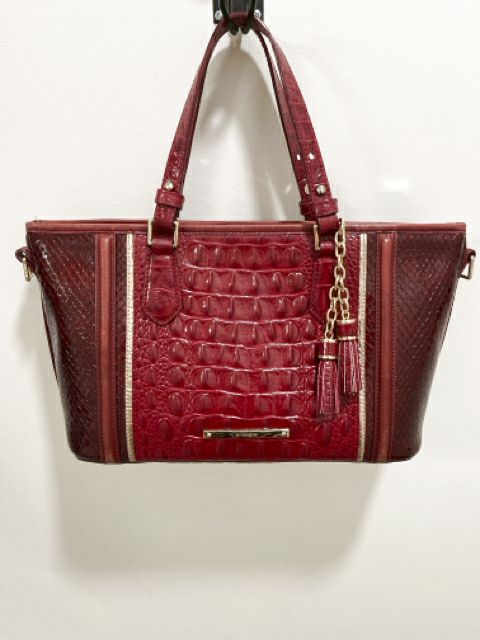 Brahmin Burgundy Purse