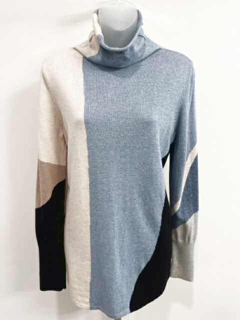 Nic+Zoe Size Medium Blue Sweater