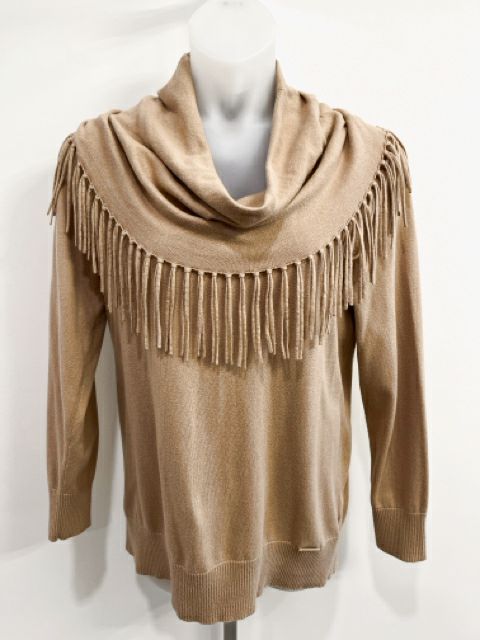 Michael Kors Size 2X Camel Sweater