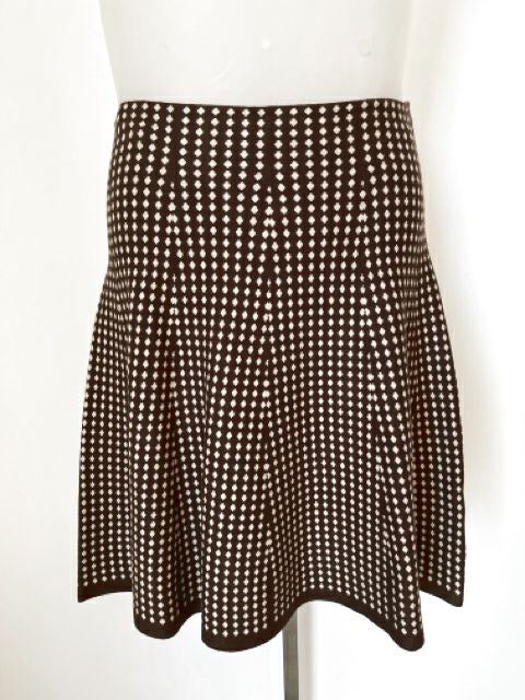 Max Studio Size Large Brown Skirt