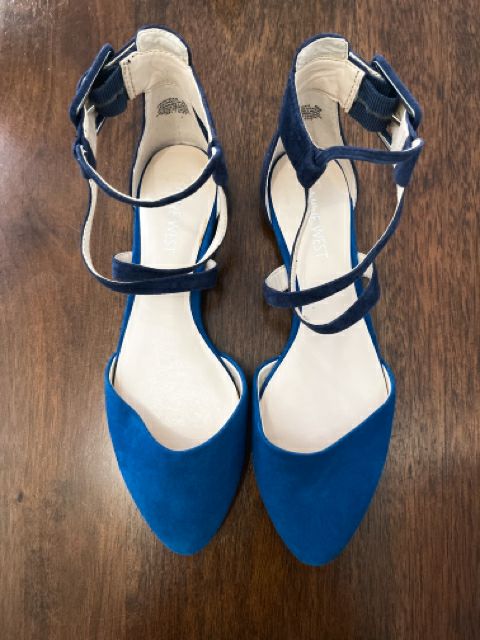 Nine West Size 6 Blue Shoes