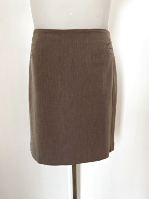 Anne Klein Size Medium Taupe Skirt