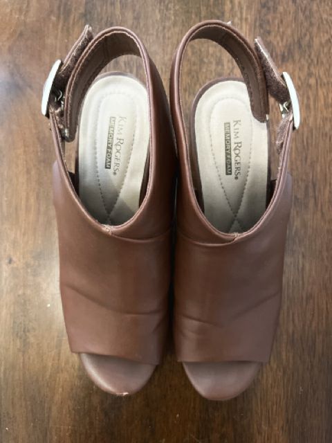Kim Rogers Size 9.5 Cognac Shoes