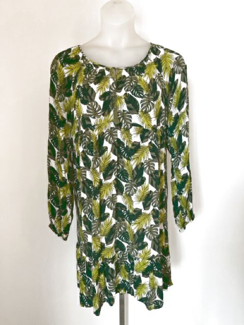 Time and Tru Size 2X Green Dress