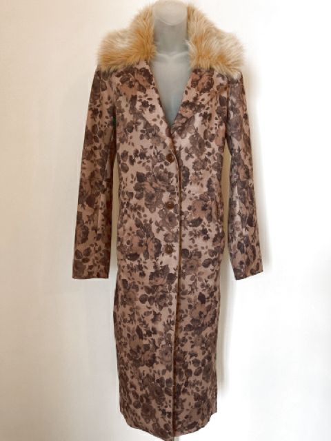 Elevenses Size Medium Taupe Coat