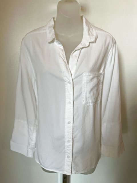 Cloth & Stone Size Medium White Blouse