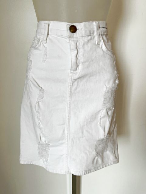 Current Elliott Size Small White Skirt
