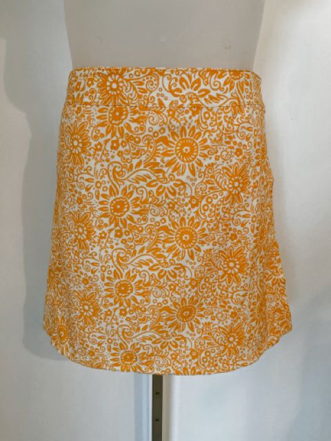 Rip Skirt Size Large Orange Athletic