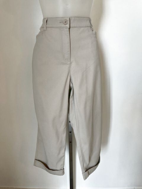 Chicos Size Small Beige Pants
