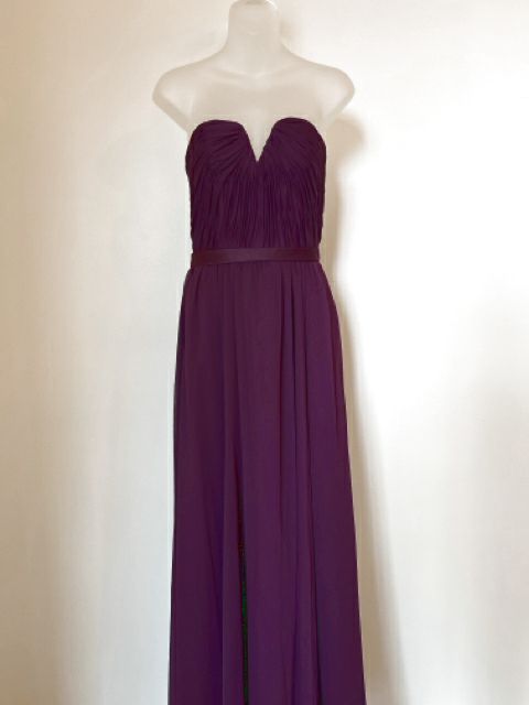 Angelina Facenda Size Small Eggplant Dress