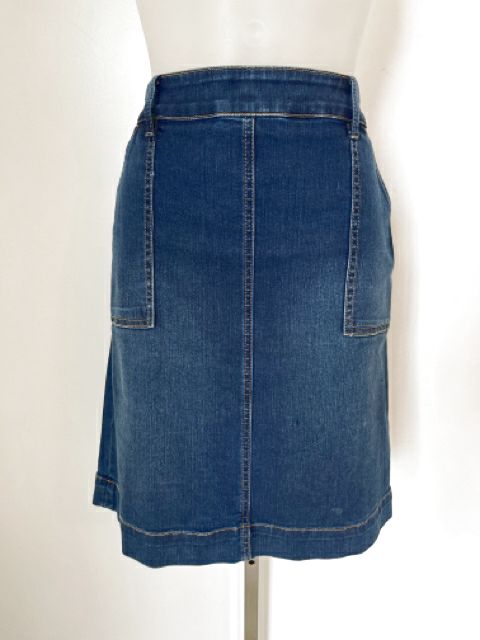 Talbots Size Medium Denim Skirt