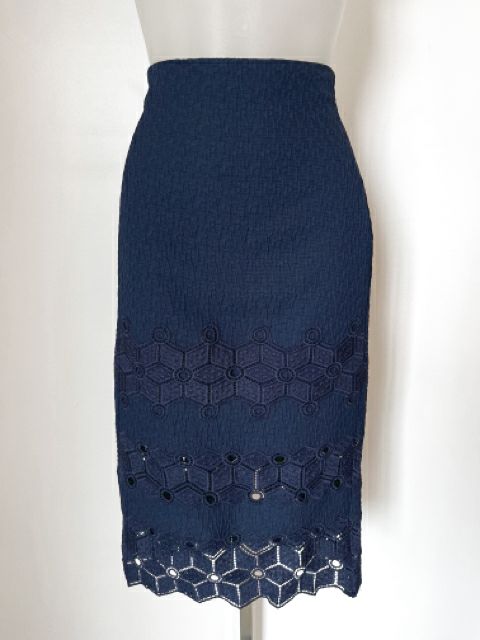 Rebecca Taylor Size Small Navy Skirt
