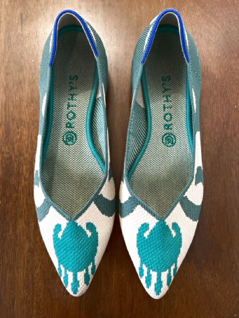 Rothy's Size 10 Emerald Shoes