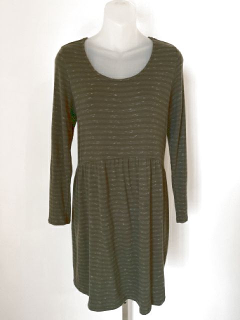 J Jill Size Medium Olive Dress