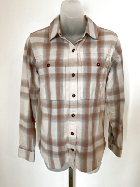 REI Size X-Small Plaid Top