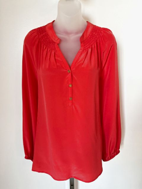 Lilly Pulitzer Size Medium Coral Blouse