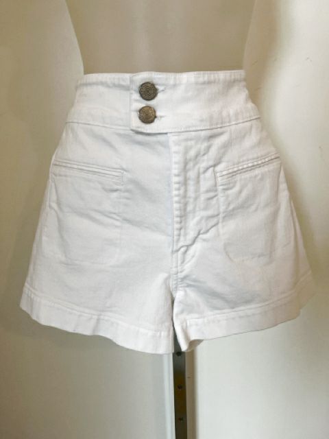 Frame Size Small White Shorts