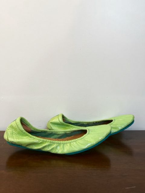 Tieks Size 10 Chartreuse Shoes