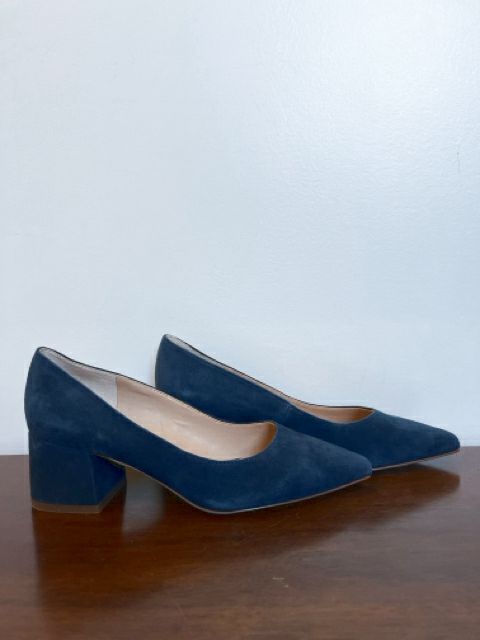 Franco Sarto Size 7 Blue Shoes