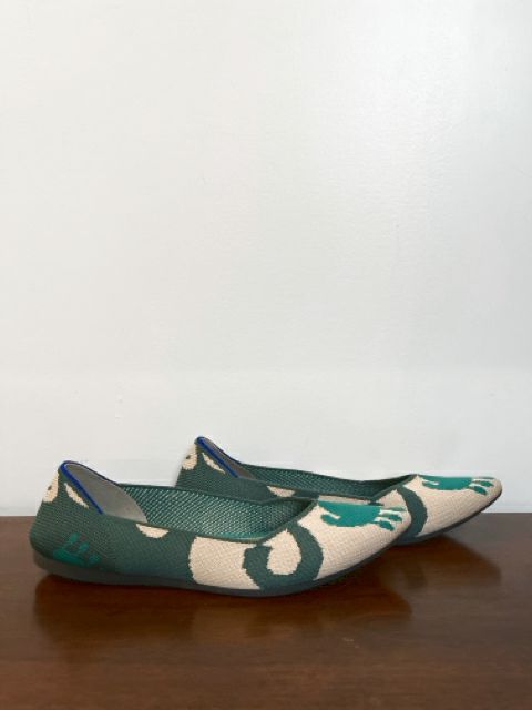 Rothy's Size 10 Emerald Shoes
