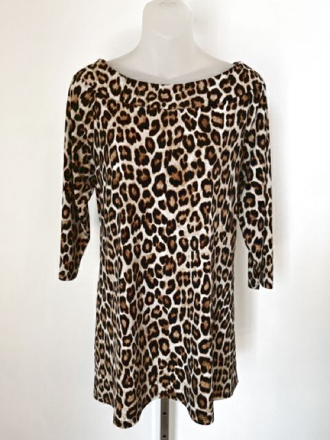 Chicos Size Small Animal print Top