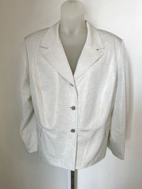 Emily Size 3X White Jacket