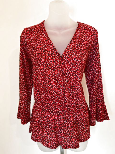 Michael Kors Size X-Small Red Blouse