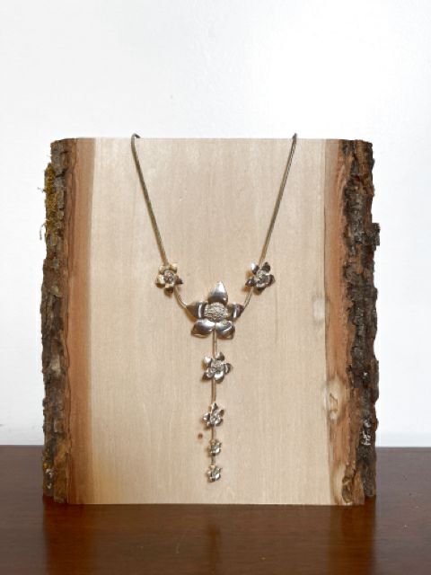 Monet Silver Necklace