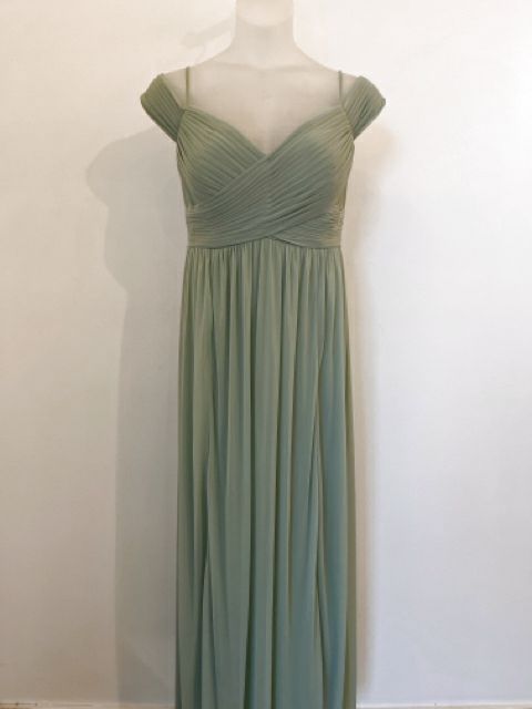 Azazie Size X-Large Sage Dress