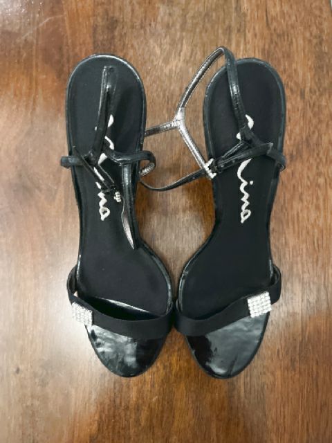 Nina Size 10 Black Shoes