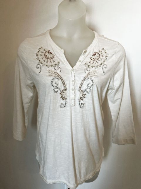 Anthropologie Size Large Ivory Top