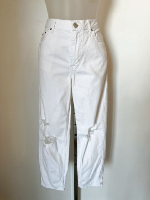 Topshop Size Small White Jeans