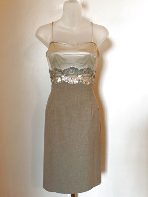 Etcetera Size Small Taupe Dress