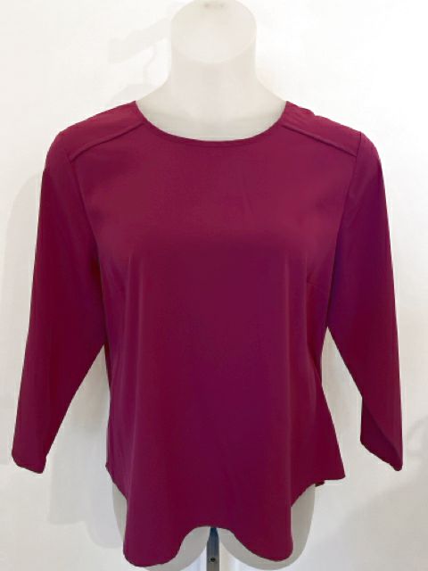 Investments Size 1X Magenta Blouse