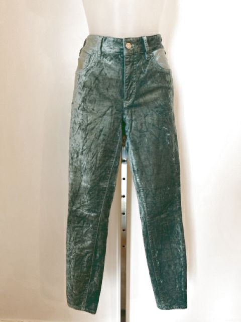 Pilcro and the Letterpress Size Small Teal Pants