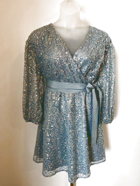 Eloquii Size X-Large Blue Dress