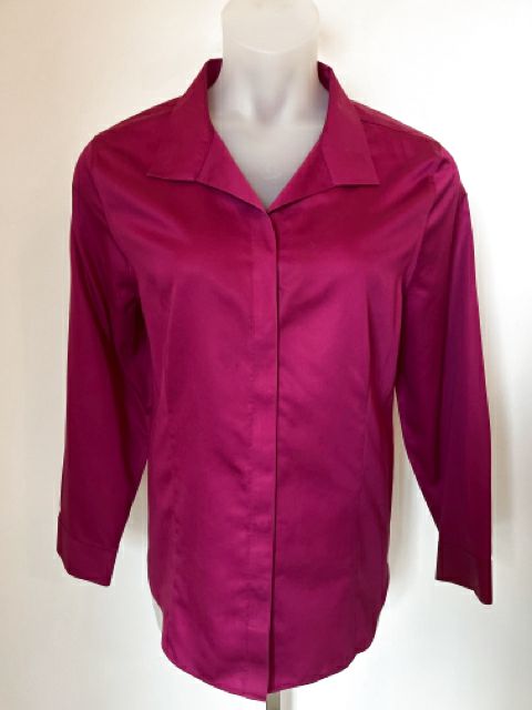 Chicos Size X-Large Raspberry Blouse